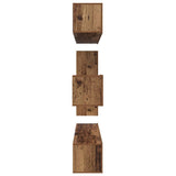 TV Cabinet Set Wall-mounted 8 pcs Old Wood Engineered Wood 3393132