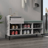 Shoe Cabinet Grey Sonoma 102x36x60 cm Engineered Wood 821218