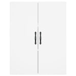 Wall Mounted Cabinets 2 pcs White Engineered Wood 3197889