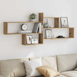 Wall Shelf Artisian Oak 167.5x18x68 cm Engineered Wood 853325