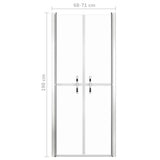Shower Door Clear ESG 71x190 cm 148778