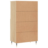Highboard Sonoma Oak 60x36x110 cm Engineered Wood 831479