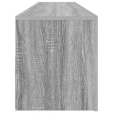 TV Cabinet with LED Lights Grey Sonoma 120x35x40 cm 815685