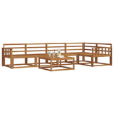 Outdoor Sofa Set 6 pcs Natural Solid Acacia Wood 3367607