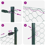 Ground Fix Welded Wire Fence 10 x 1.5 m 3352648