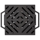 Fire Pit Black 47 x 38 x 75 cm Steel 8012586