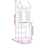 Play Tower Brown 52.5 x 46.5 x 208 cm Solid Impregnated Wood 3417168