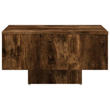 Coffee Table Smoked Oak 60x60x31.5 cm Engineered Wood 815837