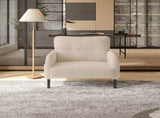 GOMYWAY corduroy fabric, comfortable monochrome single person wide seat chair, suitable for living W2678P422244