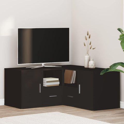 Corner Cabinet Black 160x40x45 cm Engineered Wood 3307820