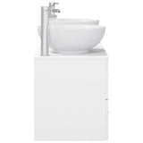 Bathroom Furniture Set 3 pcs White 49.5 x 44.5 x 65 cm 3405899