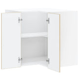 Kitchen Wall Corner Cabinet Lucca Sonoma Oak Engineered Wood 853860