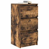 Sideboard Smoked Oak 37.5x35x76 cm Engineered Wood 861728