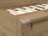 Bunk Bed for Kids Artisan Oak 90 x 200 cm Engineered Wood 3410418