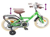 Kids Bike 12 Inches for 2-4 Years Old Green 42009501