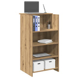 Reception Desk Artisan Oak 55x50x103.5 cm Engineered Wood 859023