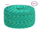 Multipurpose Utility Rope 6 mm 500 m Green PP 240 kg Max Load 3472818