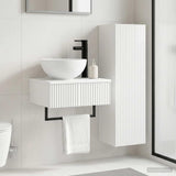Bathroom Furniture Set 2 pcs High Gloss White 3406097