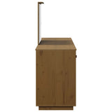 Bathroom Cabinet Artisan Oak 60x33x80 cm Engineered Wood 856288
