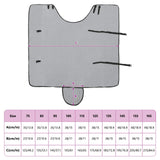 Horse Blanket Full Light Grey and Pink 165 cm Polyester 42013226