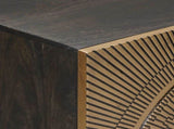 Sideboard Brass 53.5 x 30 x 70 cm 42020071
