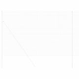 Welded Wire Fence Silver 1.6 x 25 m Steel 42004944