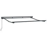 Manual Retractable Awning Yellow and White 3 x 2 m 3420384