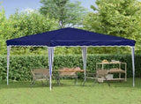 Pop-up Party Tent 288 x 288 x 245 cm Blue Oxford Fabric 42019747