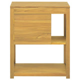 Bathroom Cabinet 60x40x75 cm Solid Wood Teak 338237