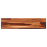 Wall Shelves 2 pcs 112x20x26 cm Solid Wood Acacia 356248