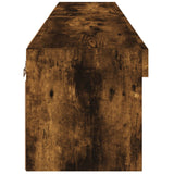 TV Cabinets with LED Lights 2 pcs Smoked Oak 60x30x30 cm 837136