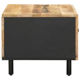 Coffee Table Natural 80 x 50 x 40 cm Solid Mango Wood 4018849