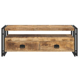 TV Cabinet 120x35x45 cm Solid Mango Wood 247402