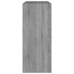 Book Cabinet/Room Divider Grey Sonoma 80x30x72 cm 813615