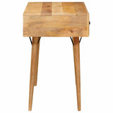 Writing Desk Brown 110 x 55 x 76 cm Solid Mango Wood 4104606