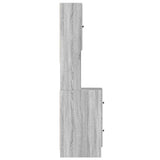 Kitchen Cabinet Grey Sonoma 35x50x180 cm Engineered Wood 840763