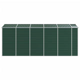 Garden Shed Green 191x470x198 cm Galvanised Steel 3188235