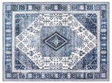 Rug ORIZ Dark Blue 160 x 160 cm 100% Polyester 42050381