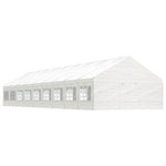Gazebo with Roof White 20.07x5.88x3.75 m Polyethylene 3155501