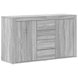 Sideboard Grey Sonoma 120 x 36 x 69 cm Engineered Wood 3333861