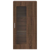 Wooden Cabinet Brown Oak 50 x 29 x 100 cm Engineered Wood 880228