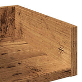 Book Cabinet Old Wood 86x25.5x140 cm Engineered Wood 856692