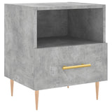 Bedside Cabinets 2 pcs Concrete Grey 40x35x47.5 cm Engineered Wood 827413