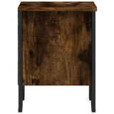 Bedside Cabinet Smoked Oak 2 pcs 40x30x40 cm Engineered Wood 848499