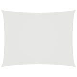 Sunshade Sail Oxford Fabric Rectangular 6x7 m White 135277
