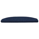 Self-adhesive Stair Mats 15 pcs Navy 80 x 24.5 x 3.5 cm 42038674