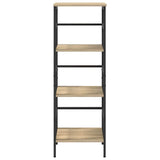 Bookshelf Sonoma Oak 40 x 29.5 x 115 cm Engineered Wood 883905