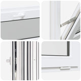 Basement Window Internal Colour White RISOR 70 x 45 cm 42047798