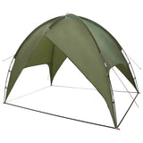 Camping Tent with Rainfly Water-resistant Dome Olive Green 42029004