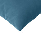 Sofa Pillows 2 pcs Blue 145 x 40 cm Corduroy Fabric 42013841